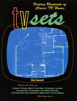 Hardcover TV Sets: Fantasy Blueprints of Classic TV Homes Book