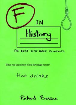 Paperback F in History. by Richard Benson Book