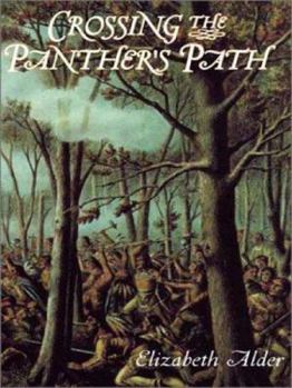Hardcover Crossing The Panther's Path [Large Print] Book