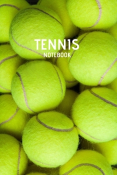 Paperback Tennis Notebook: Coach Girls Tennis Notebook Birthday Gift Book