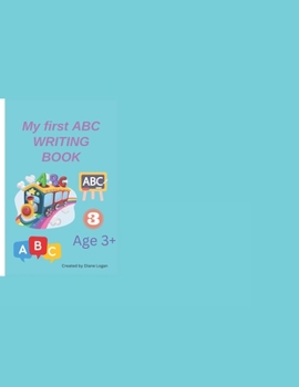 Paperback My first ABC Writing Book [Large Print] Book