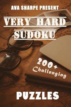 Paperback 200 Challenging Puzzles Very Hard Sudoku Book