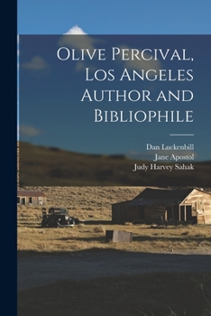 Paperback Olive Percival, Los Angeles Author and Bibliophile Book