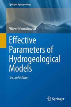 Hardcover Effective Parameters of Hydrogeological Models Book