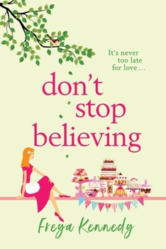 Paperback Don't Stop Believing [Large Print] Book