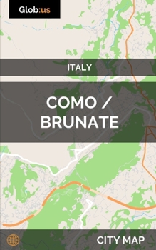 Paperback Como/Brunate, Italy - City Map Book