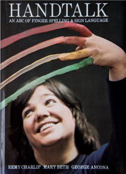 Hardcover Handtalk;: An ABC of finger spelling & sign language Book