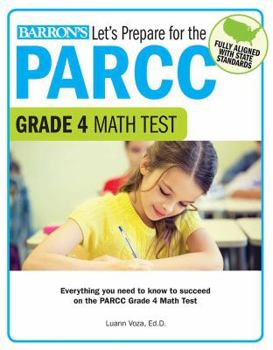 Paperback Let's Prepare for the Parcc Grade 4 Math Test Book