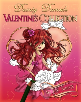 Paperback Dainty Damsels: Valentine's Collection Book