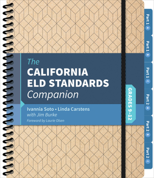 Spiral-bound The California Eld Standards Companion, Grades 9-12 Book