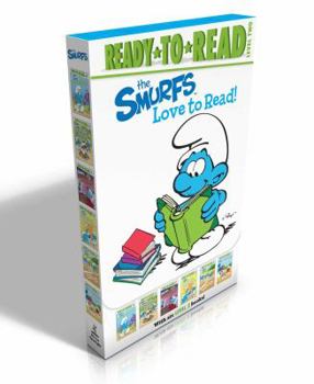 Paperback The Smurfs Love to Read!: Off to School!; Smurf Cake; Scaredy Smurf Makes a Friend; Why Do You Cry, Baby Smurf?; The Smurf Championship Games; The Smurfs and the Magic Egg (Smurfs Classic) Book