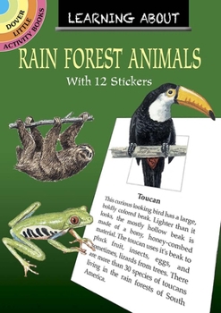 Paperback Learning about Rain Forest Animals Book