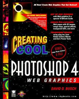 Paperback Creating Cool Photoshop 4 Web Graphics Book