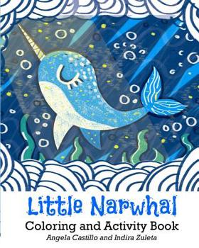 Paperback Little Narwhal Coloring and Activity Book