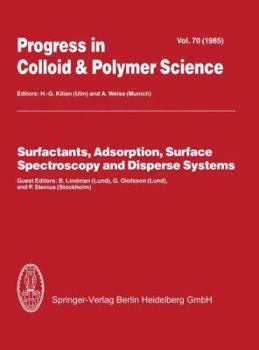 Paperback Surfactants, Adsorption, Surface Spectroscopy and Disperse Systems Book