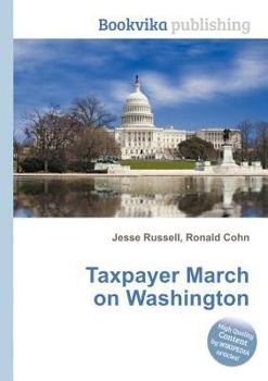Paperback Taxpayer March on Washington Book
