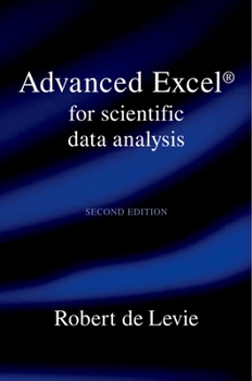 Paperback Advanced Excel for Scientific Data Analysis Book