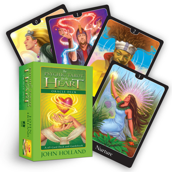 Cards The Psychic Tarot for the Heart Oracle Deck: A 65-Card Deck and Guidebook Book