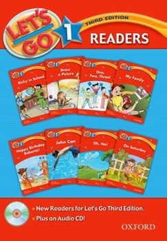 Paperback Let's Go 1 Readers [With CD (Audio)] Book