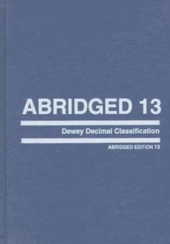 Hardcover Abridged Dewey Decimal Classification and Relative Index Book