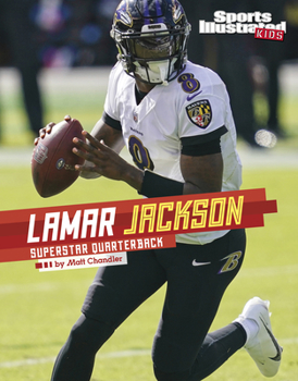 Hardcover Lamar Jackson: Superstar Quarterback Book