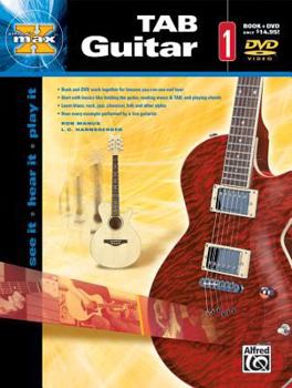 Paperback Alfred's MAX TAB Guitar, Bk 1: See It * Hear It * Play It, Book & DVD (Alfred's MAX Series, Bk 1) Book