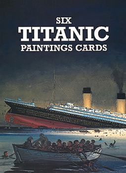 Paperback Six Titanic Paintings Cards Book