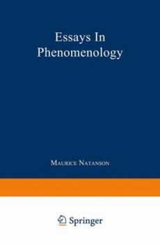 Paperback Essays in Phenomenology Book