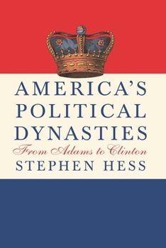 Hardcover America's Political Dynasties: From Adams to Clinton Book