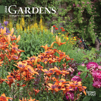 Calendar Gardens 2024 Mini 7x7 Book