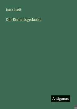 Paperback Der Einheitsgedanke [German] Book