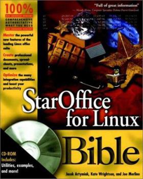 Paperback Staroffice 5.0 for Linux Bible [With CDROM] Book
