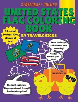 Paperback Statecraft Colors: United States Flag Coloring Book