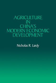 Paperback Agriculture in China's Modern Economic Development Book