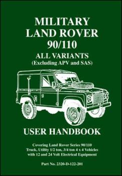 Paperback Military Land Rover 90 Book