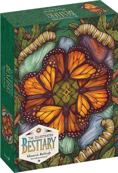 Misc. The Illustrated Bestiary Puzzle: Monarch Butterfly (750 Pieces) Book