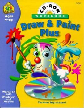 Paperback Draw & Paint Plus Interactive Workbook [With *] Book
