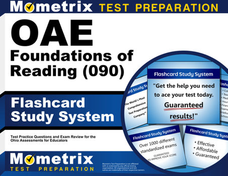 Misc. Oae Foundations of Reading (090) Flashcard Study System: Oae Test Practice Questions & Exam Review for the Ohio Assessments for Educators Book