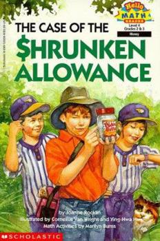 Paperback The Case of the Shrunken Allowance (Hello Reader! Math, Level 4) Book