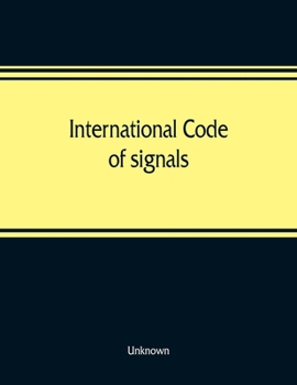 Paperback International code of signals Book