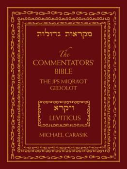 Hardcover The Commentators' Bible: Leviticus: The Rubin JPS Miqra'ot Gedolot Book