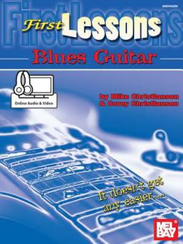 Paperback First Lessons Blues Guitar Book