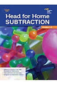 Paperback Head For Home Math Skills: Subtraction Book