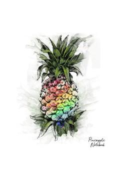 Paperback Pineapple Notebook: Lined College Ruled Note Book Paper For Work, Home Or School. Cute Stylish Trendy Notepad Journal For Taking Notes, Di Book