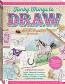 Paperback Funky Things to Draw: Flexi-bound Book