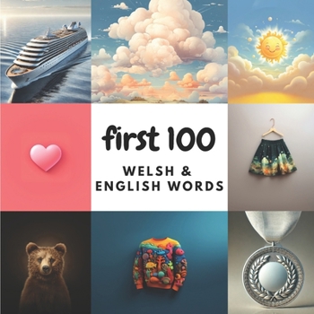 Paperback First 100 Welsh & English Words Book