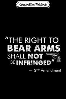 Composition Notebook: Second Amendment guns  Journal/Notebook Blank Lined Ruled 6x9 100 Pages