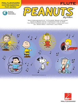Paperback Peanuts - Instrumental Play-Along for Flute Book/Online Audio Book