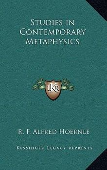 Hardcover Studies in Contemporary Metaphysics Book