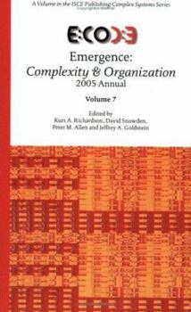 Paperback Emergence: Complexity & Organization 2005 Annual Book